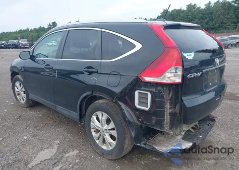 2013 Honda Cr-V Ex-L from USA, damaged, VIN 2HKRM4H73DH608995